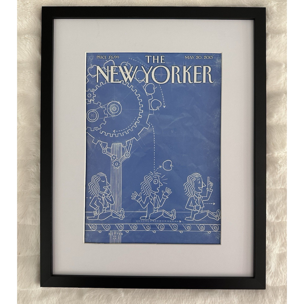 Framed The New Yorker Magazine May 20 2013 Eureka! Christoph Niemann